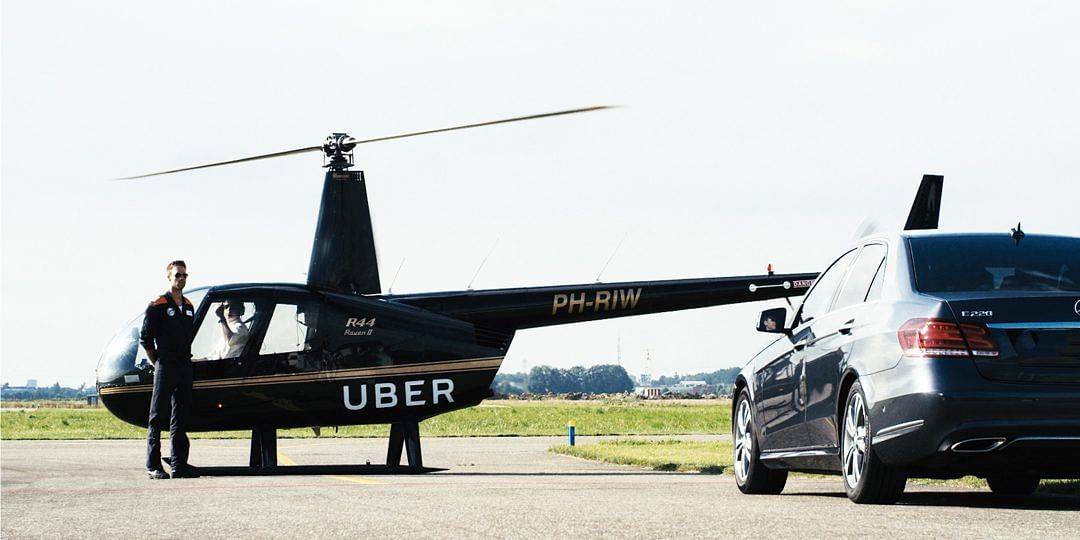 Woman Book An Uber To Airport Surprised To Find helicopter Is Cheaper Than A Car