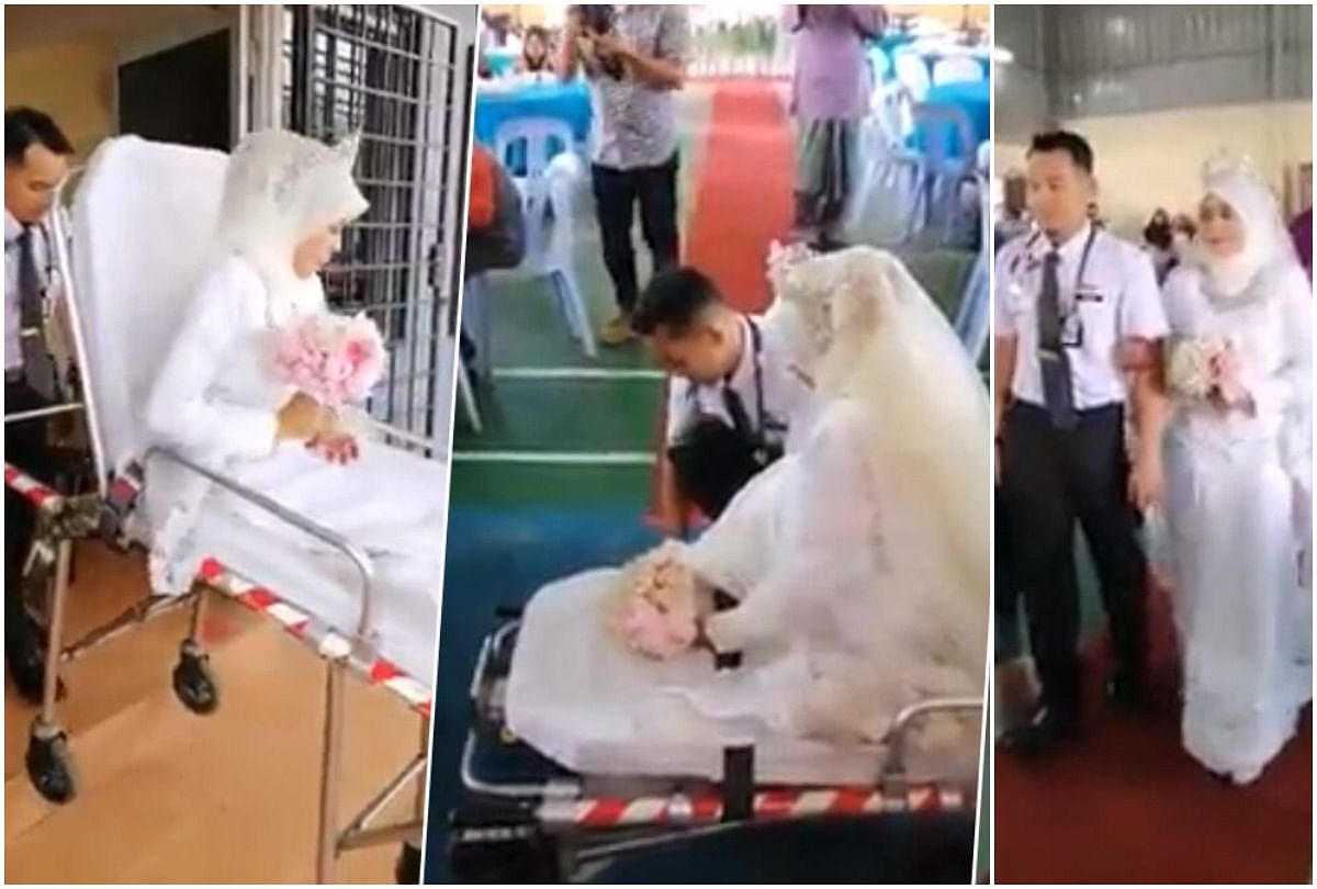 Malaysian Newlyweds Face Criticism At Their Wedding Reception In Ambulance