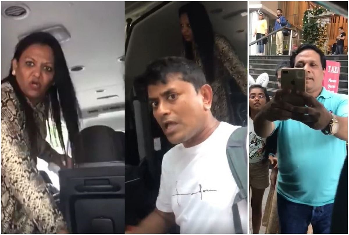 Viral video of Indian tourists fight with bus driver in singapur