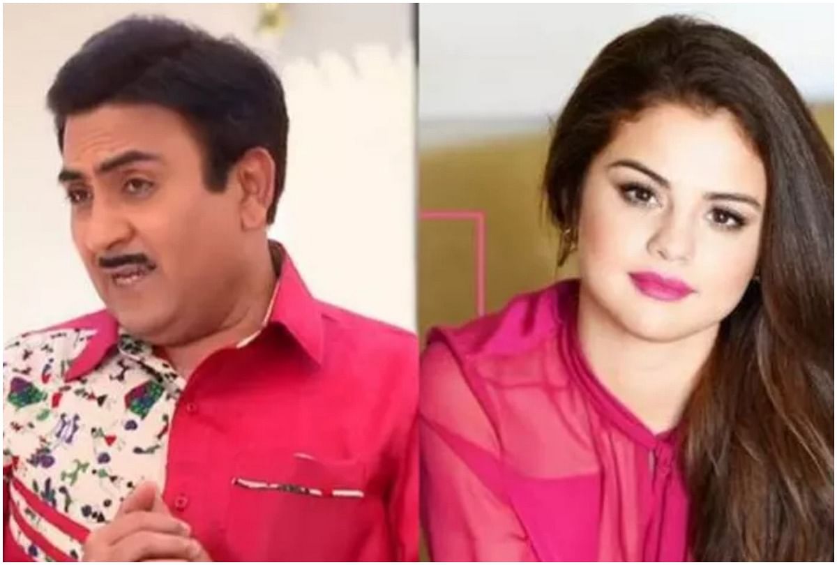 social media users Compares Selena Gomez to Jethalal the photos will make you laugh