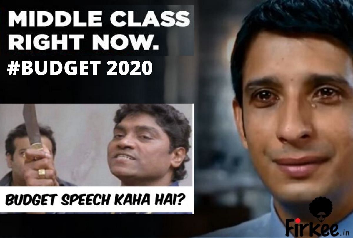 Socil media reaction after listing budget spech 2020