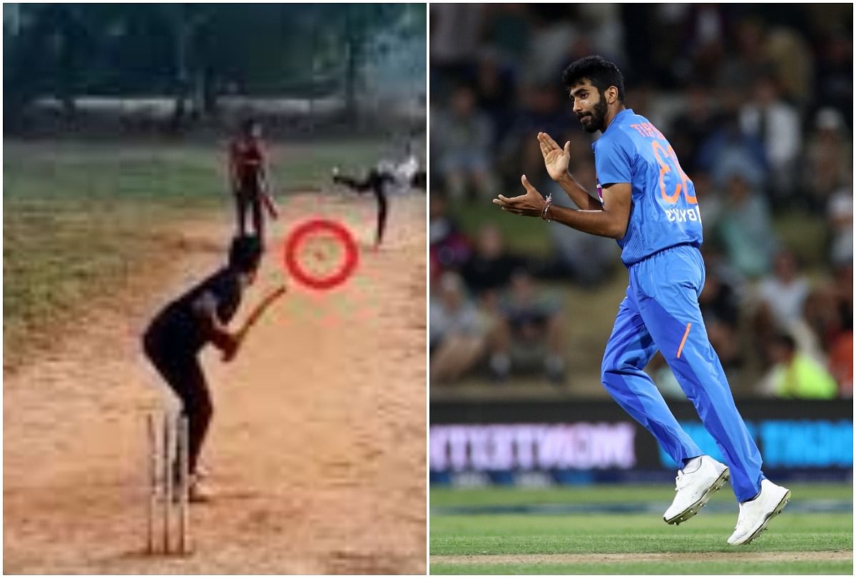viral video of bowler who balls like jasprit social medeople shocked