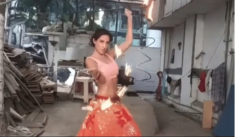 viral video of nora fatehi dance on saki saki video gone viral