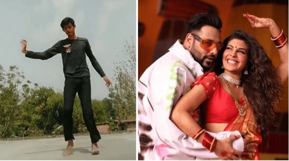 badshah share baba jackson dance on genda phool video gone viral on social media