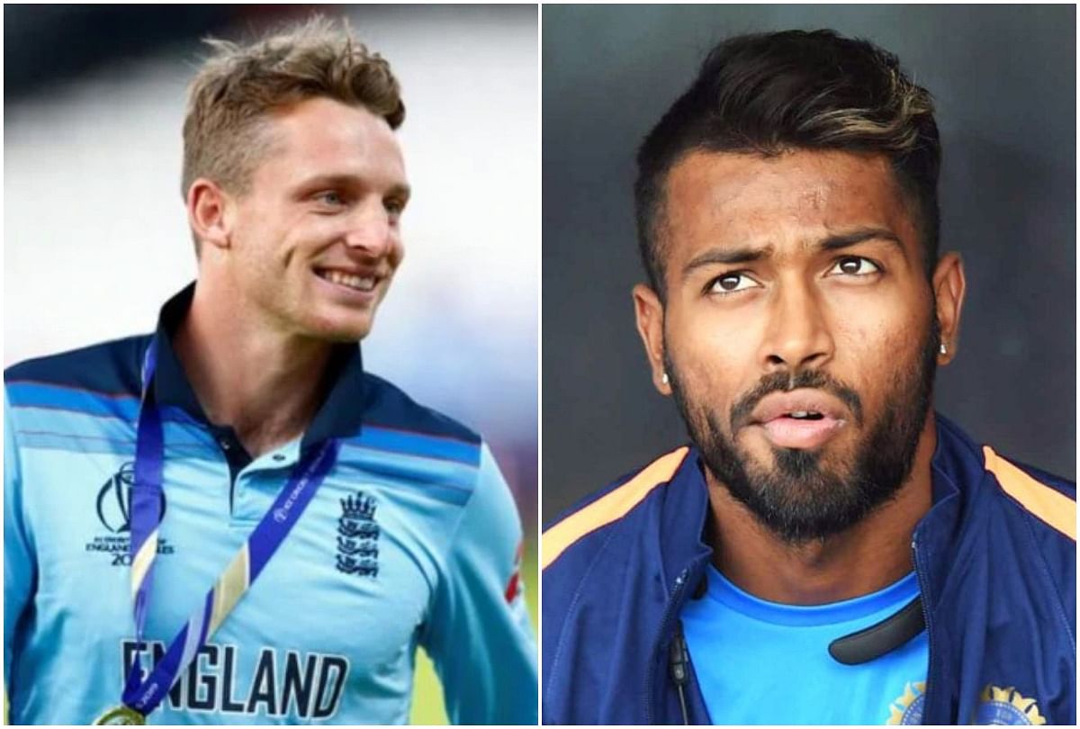 hardik pandya share 9 year old photo with brother krunal jos buttler gives hilarious reaction