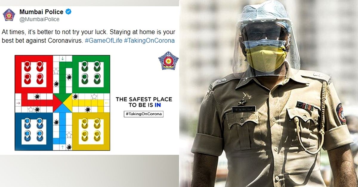 Mumbai police share ludo photo and give an important message to public