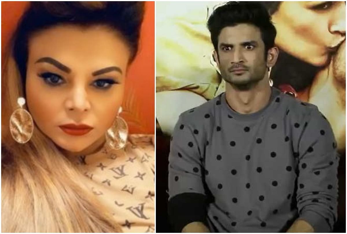 viral video of rakhi sawant says sushant singh came in his dreams says i will reincarnate