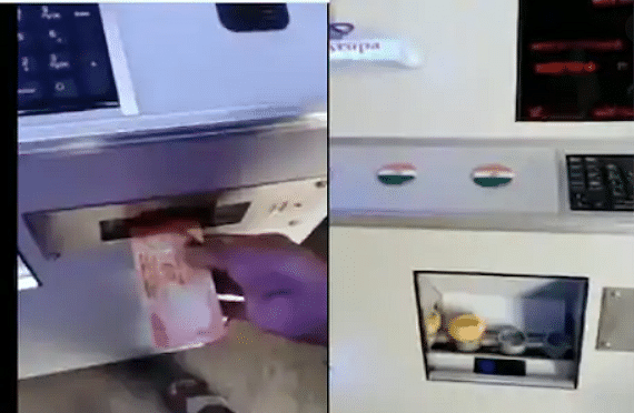 viral video of panipuri vending machine trending in corona crises