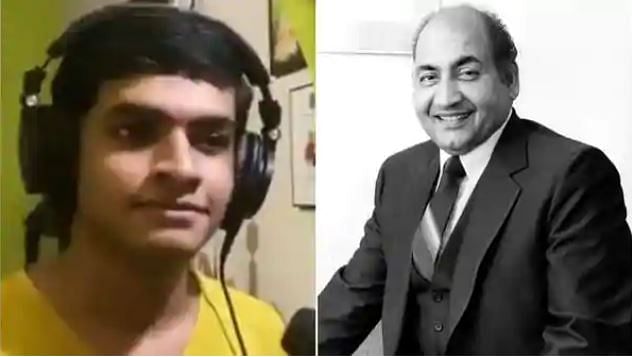 a guy who become internet sensation after singing mohammad rafi style