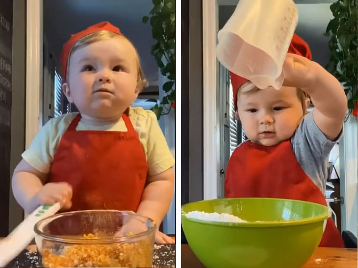 know the story of Small child become social media star serving food with his cuteness