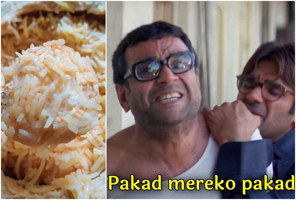 viral video of man who cooked rosogulla biryani people will irriate after seeing this video