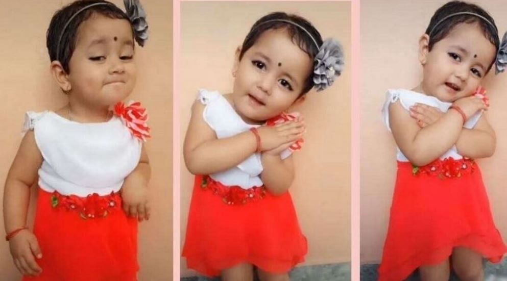 know the story of  nepali girl samaira who win users heart by giving cute expression
