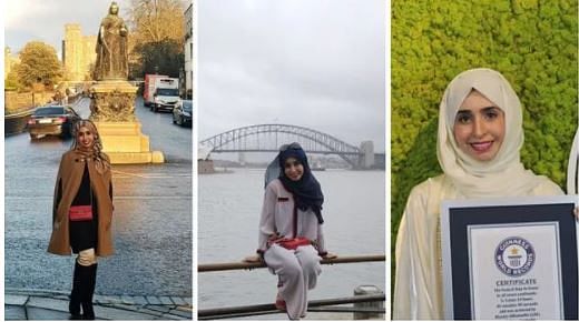 know the story of uae woman who travelled 208 countries in 3 days