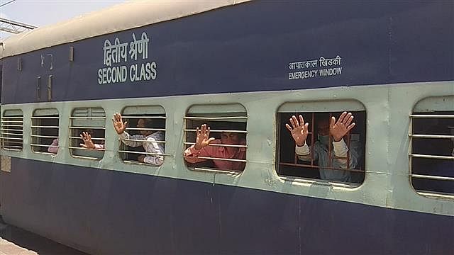 know the reason why indian rail last window is different from orther
