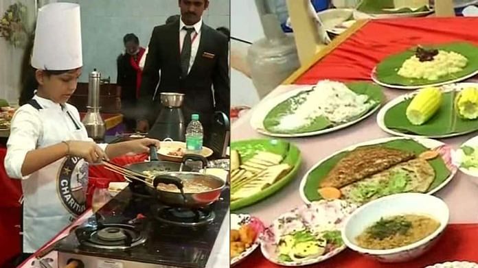 chennai girl sn lakshmi sai Cooked 46 Dishes In 58 Minutes and made unico book of world record