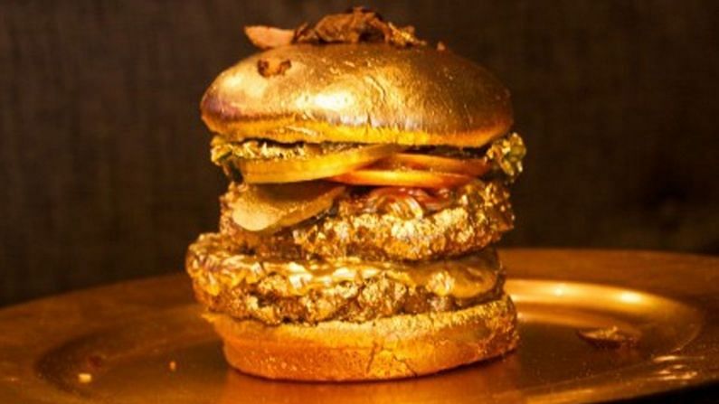 know the story of USA Restaurant who served gold plated burger at cost of 4 thousand