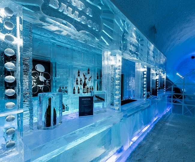 know the story of sweden ice hotel which was built through 2500 ton of ice And Melt Back Into The River