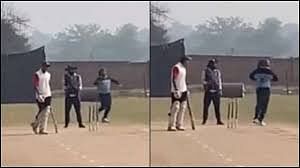 viral video of bowler who style off Bharatanatyam style of spin yuvi share this funny video