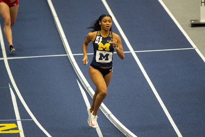 viral video of ziyah holman who gives stunning performance in race