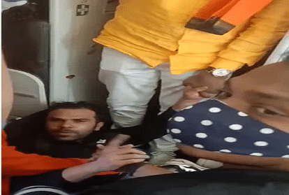 varanasi passenger tries to open emergency gate of flying airplane