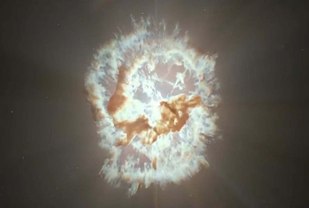 Scientist captured universe biggest explosion with the help of telescope video is going viral