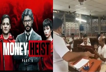 Money heist season 5 Mumbai police bella ciao song