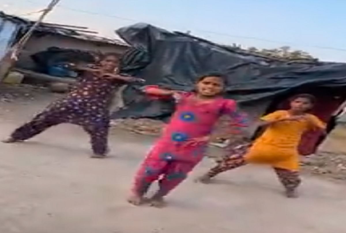 little girls dance on kareena kapoor song dupatta mera video goes viral on social media