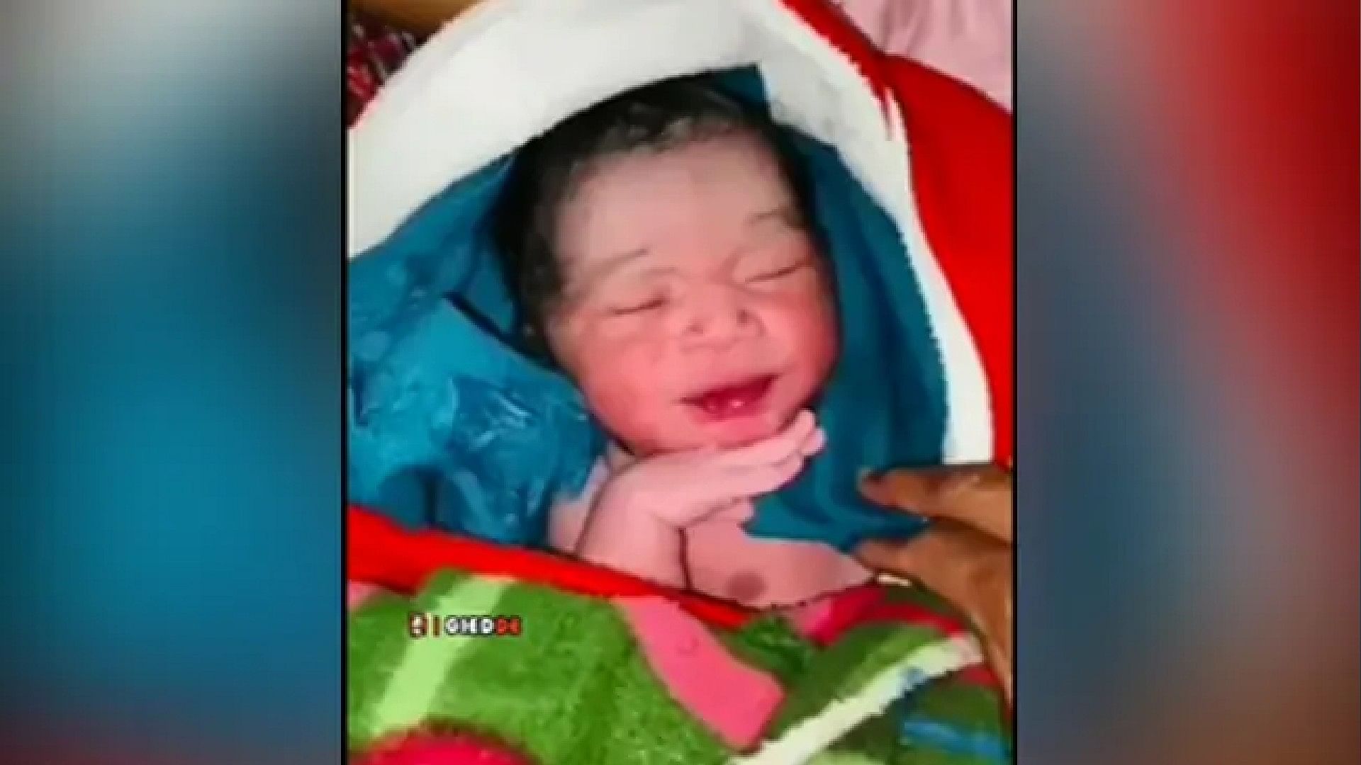 trending news in hindi new born child started acting like pushpa in allu arjun style