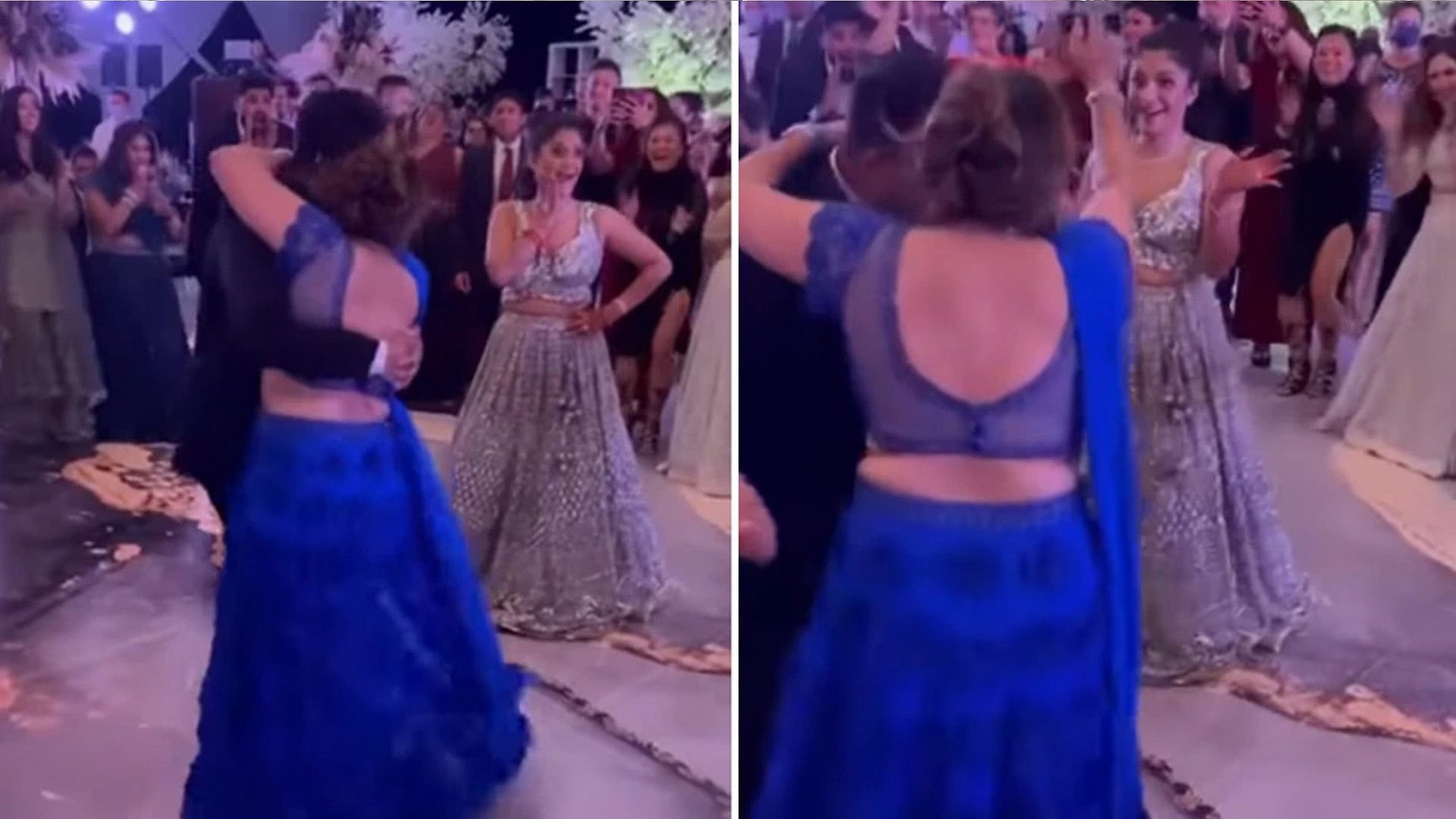 Bride groom Wedding Video going viral on internet when sasu maa came to dance with the groom