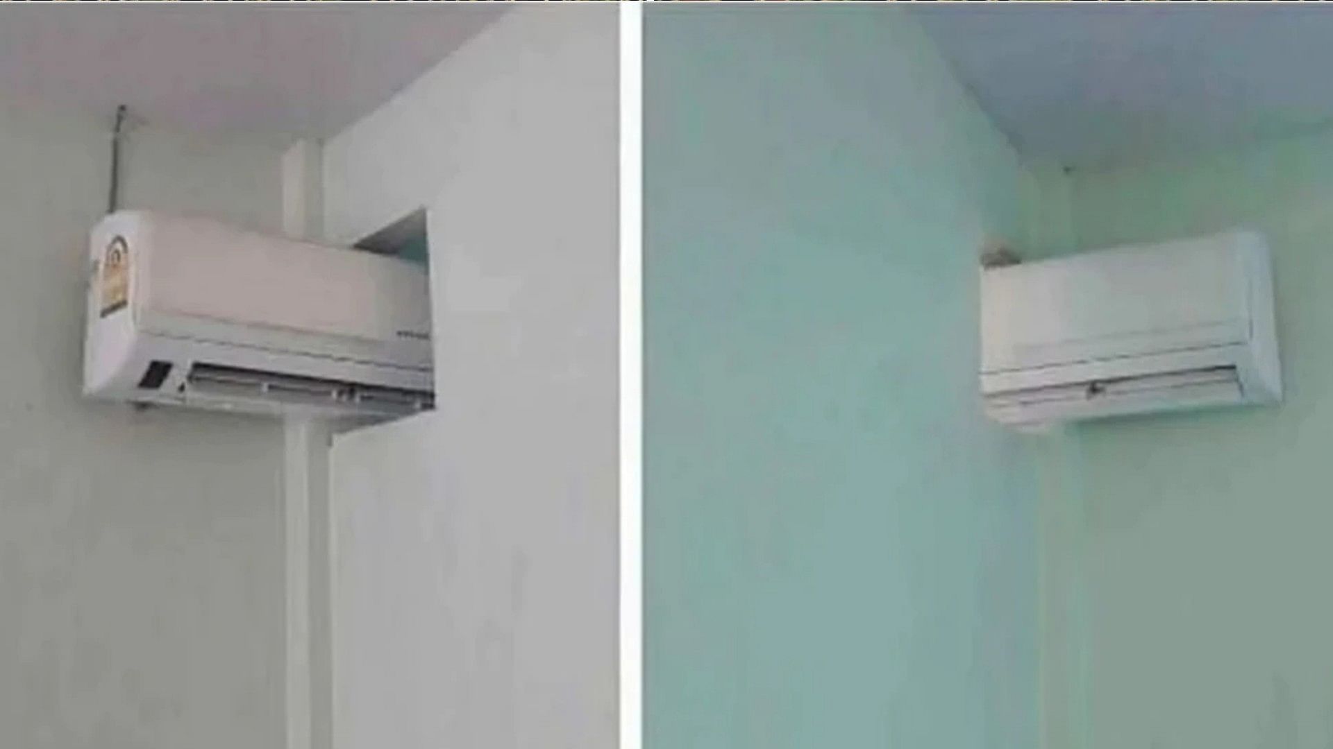 person did such a jugaad for coolness in every room during summers