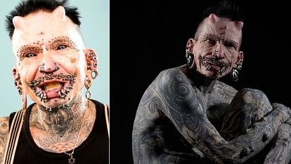 World's Most Pierced Man