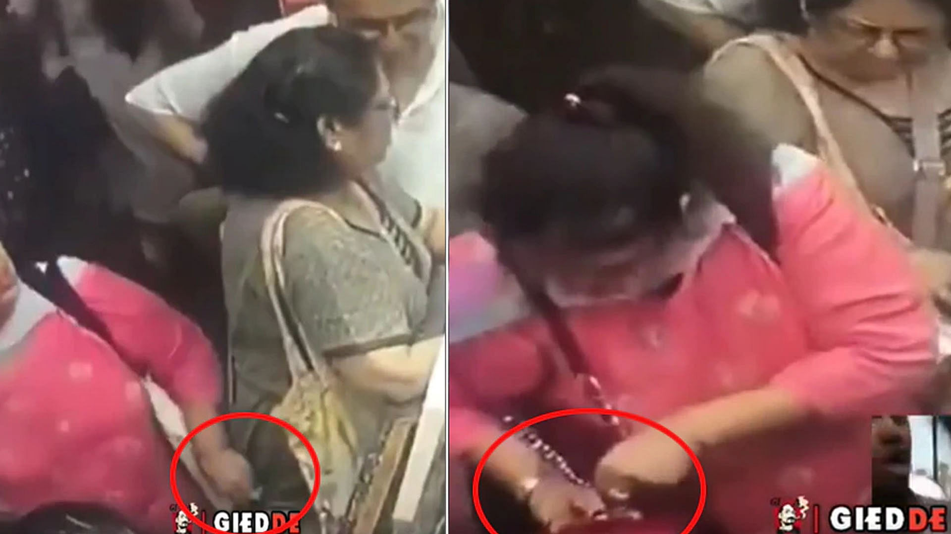 Viral Video in Hindi woman stole mobile from shop in such way video goes viral on social media