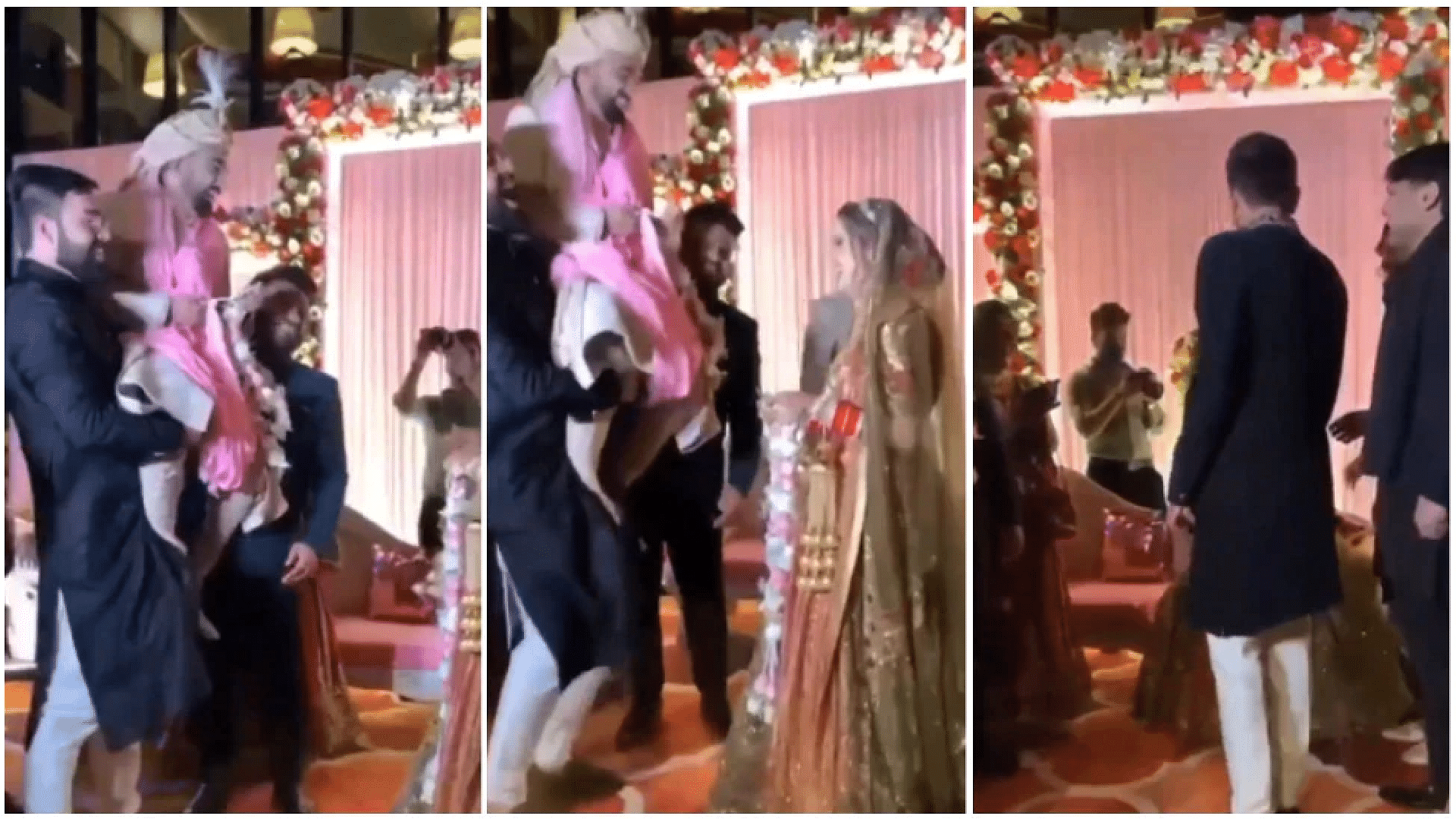 Wedding Video the grooms friends made such a joke during varmala the bride refused to marry