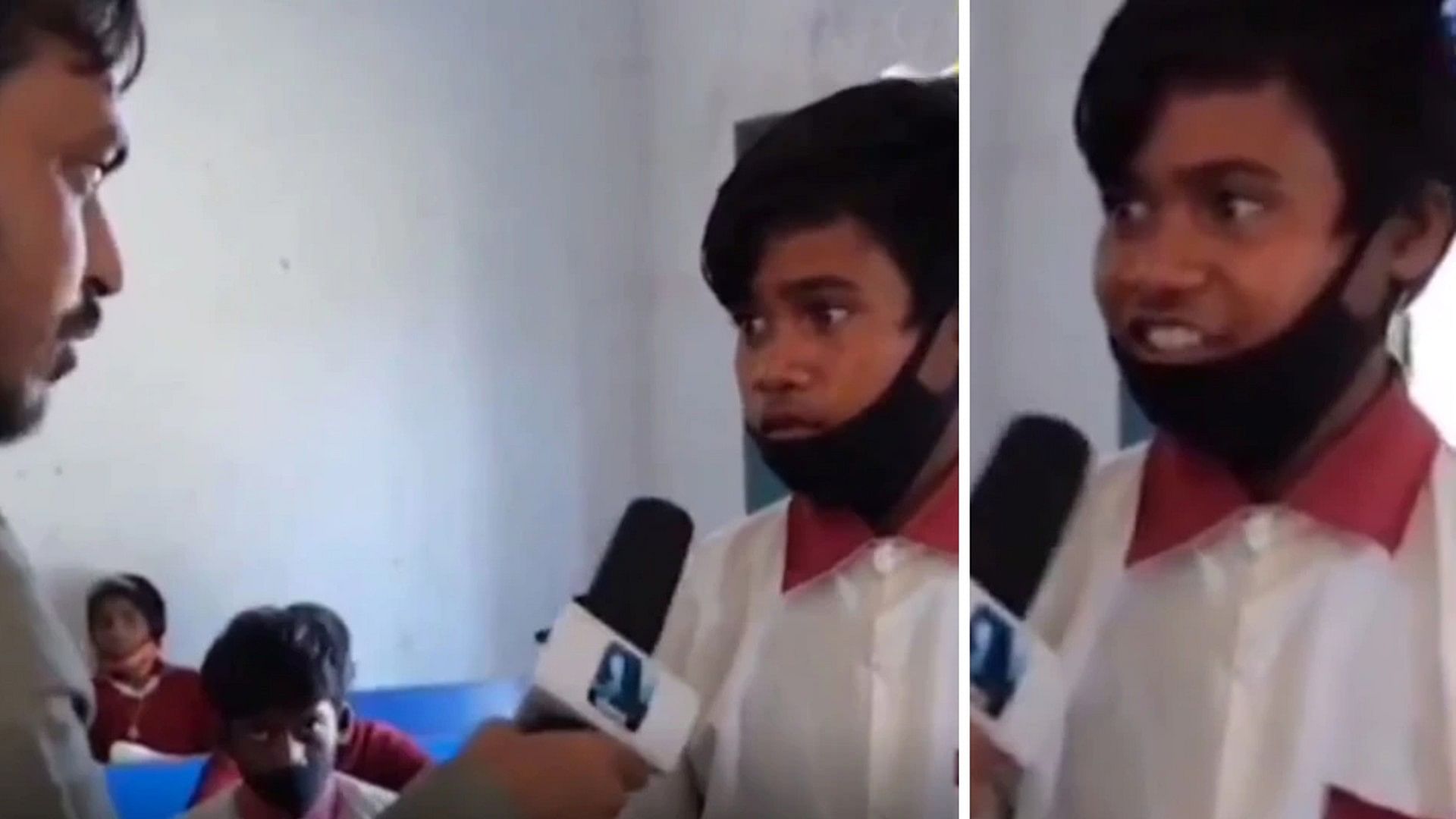 Student told such meaning of toilet in Hindi, video going viral on internet