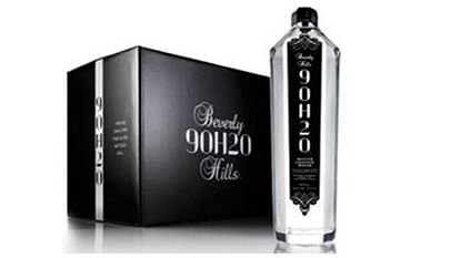 Beverly Hills 90H20 Diamond Edition water bottle