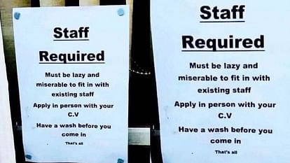 staff required
