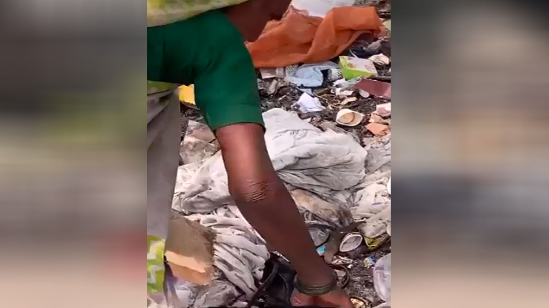 viral video old woman used to binning the garbage blogger change her life