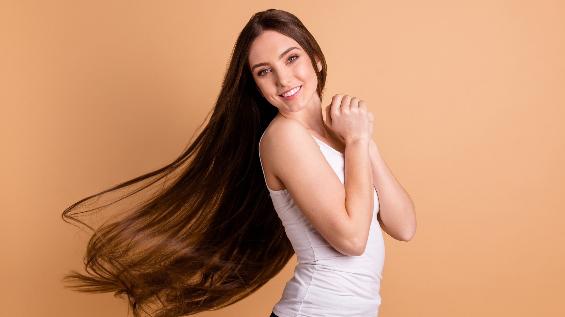 Hair Growth Tips: Include vitamins A C D and E in your diet which increase the length of your hair.