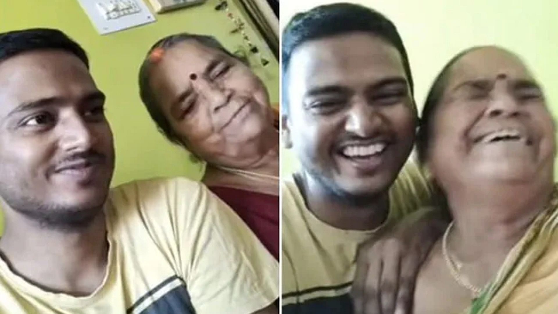 Viral Video: Grandson asked grandmother have you ever kissed grandfather watch cute video
