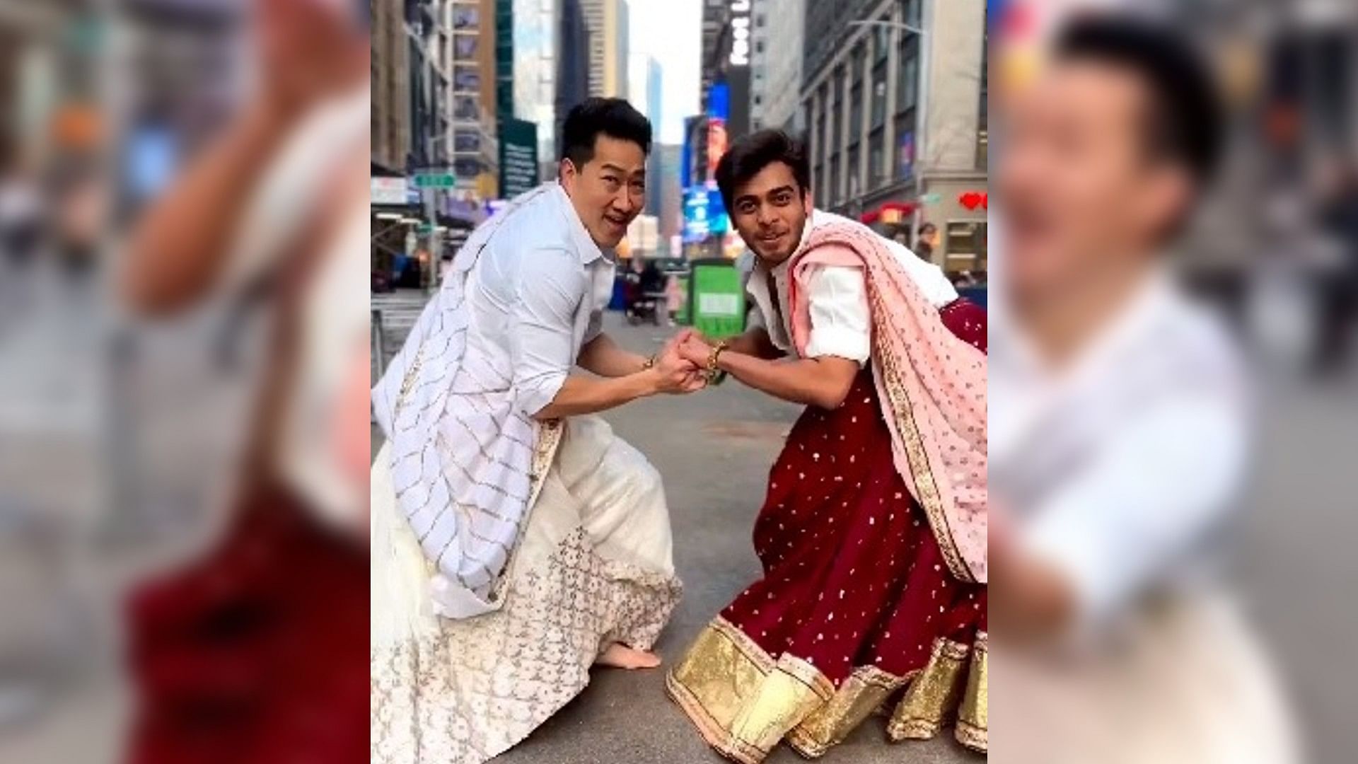 viral Dance video canadian dancer indian youtuber to recreate dance film devdas dola re dola in new york