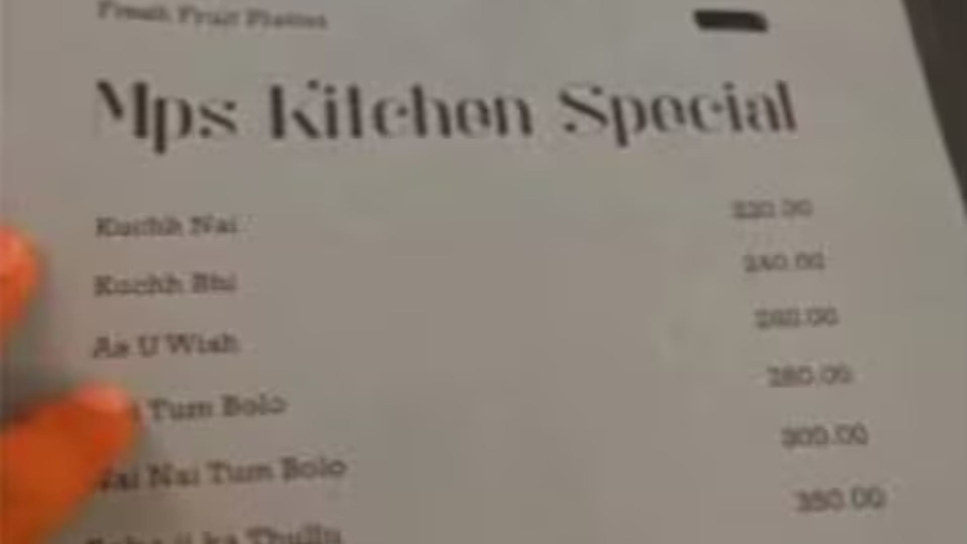 Restaurant has most unique menu for confused food lovers viral on social media