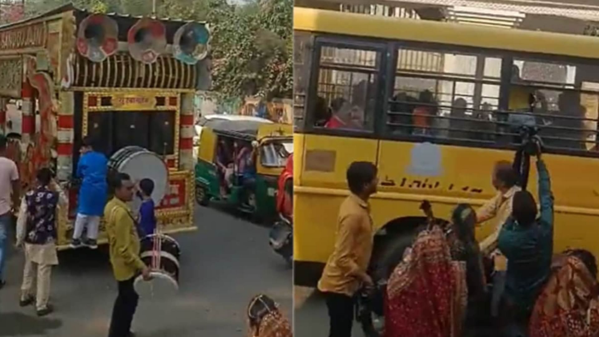 Viral Video: Students Dance On Bhojpuri Song Patli Kamariya In School Bus