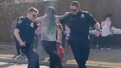 अमेरिकी पुलिस अधिकारियों ने 'नाटू नाटू' गाने पर किया डांस