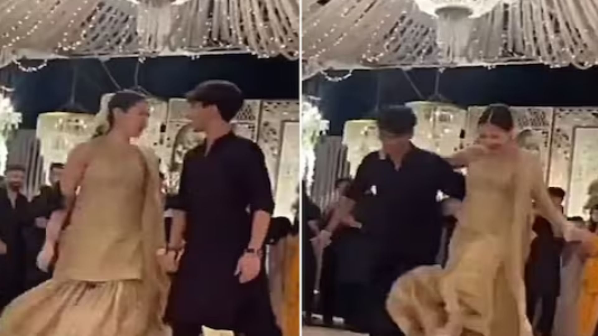 Viral Video pakistani dance on naatu naatu song in wedding rrr song play in pakistani wedding