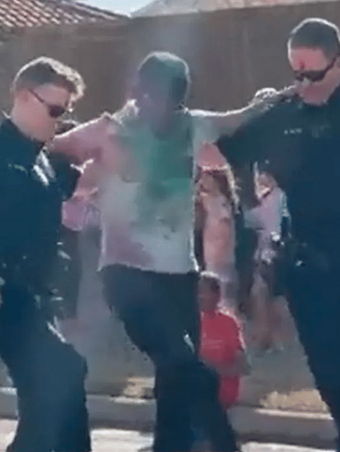 American police did amazing dance on 'Natu Natu' viral video