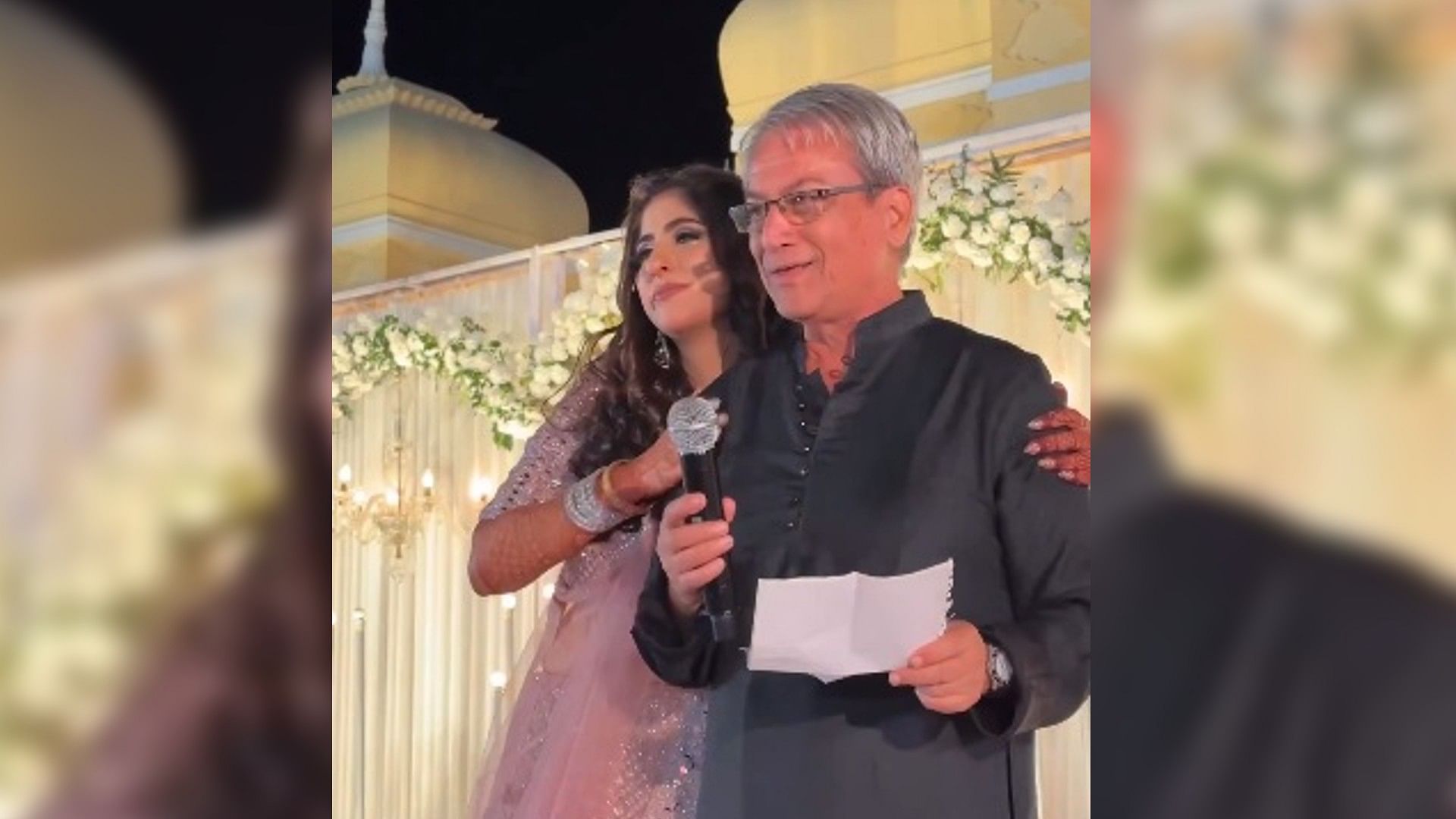 Viral Video: bride dances to razi film song dilbaro for her father moved to tears video viral on internet