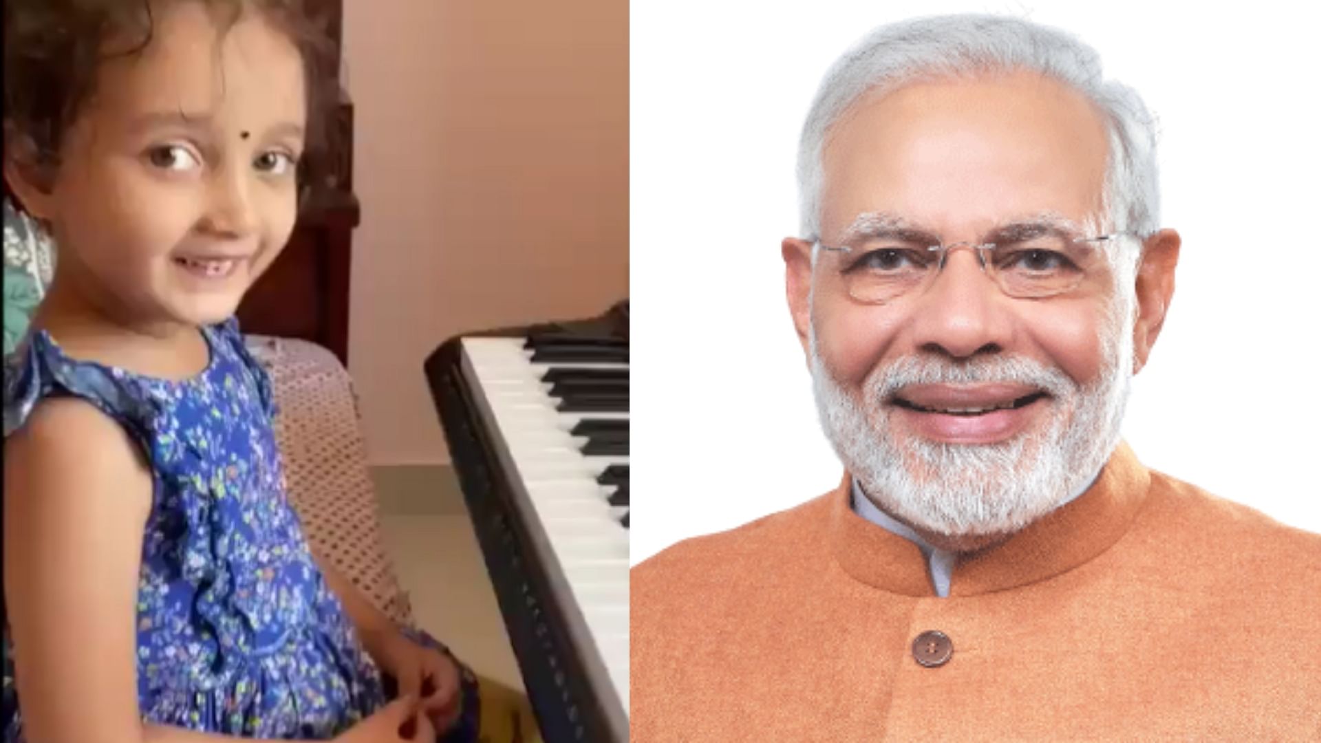 PM Shared Viral Video PM Modi impressed by seeing the talent of the little girl