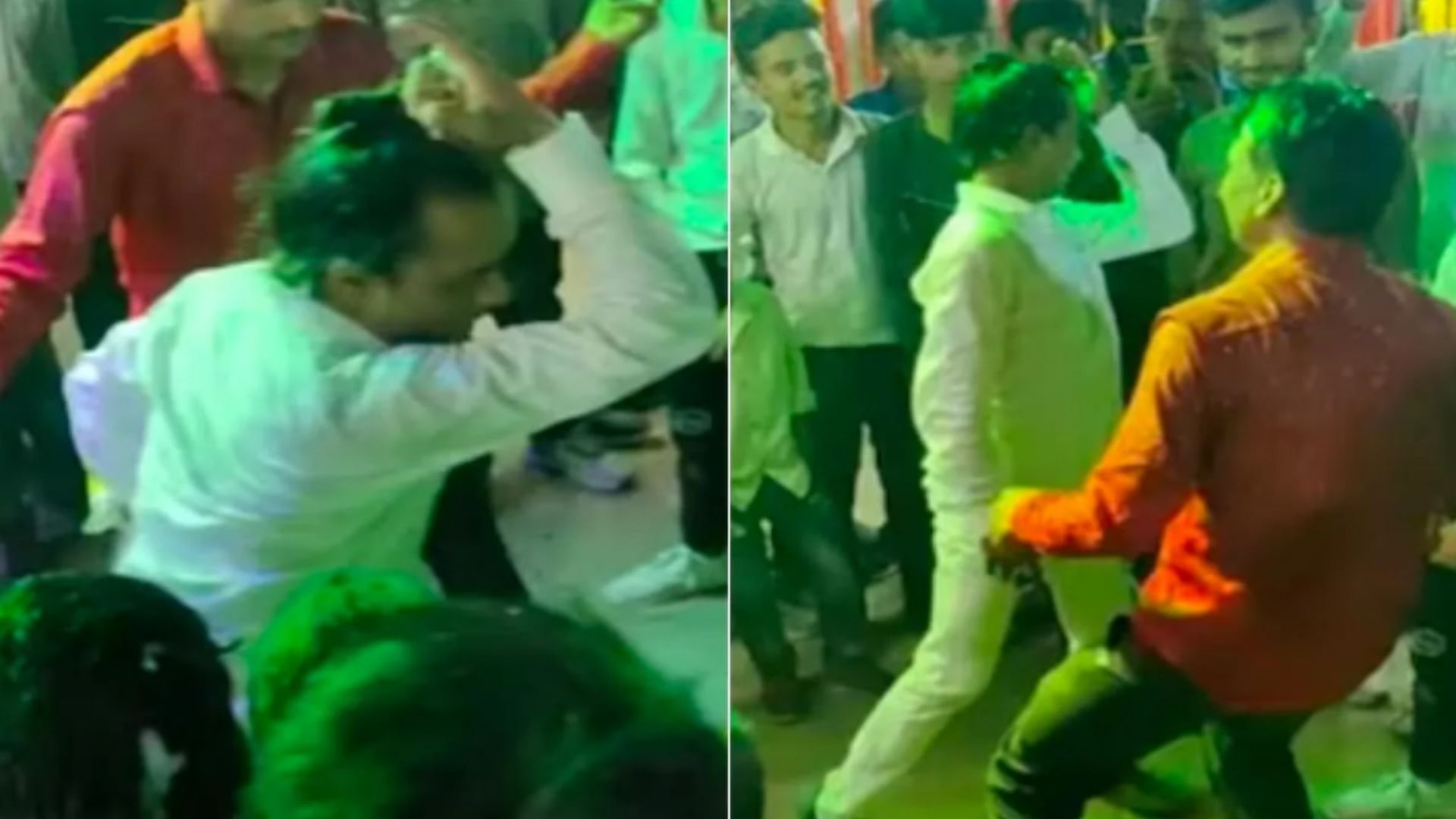 Man dances on Mujhe Naulakha Mangde song Viral Video on interenet