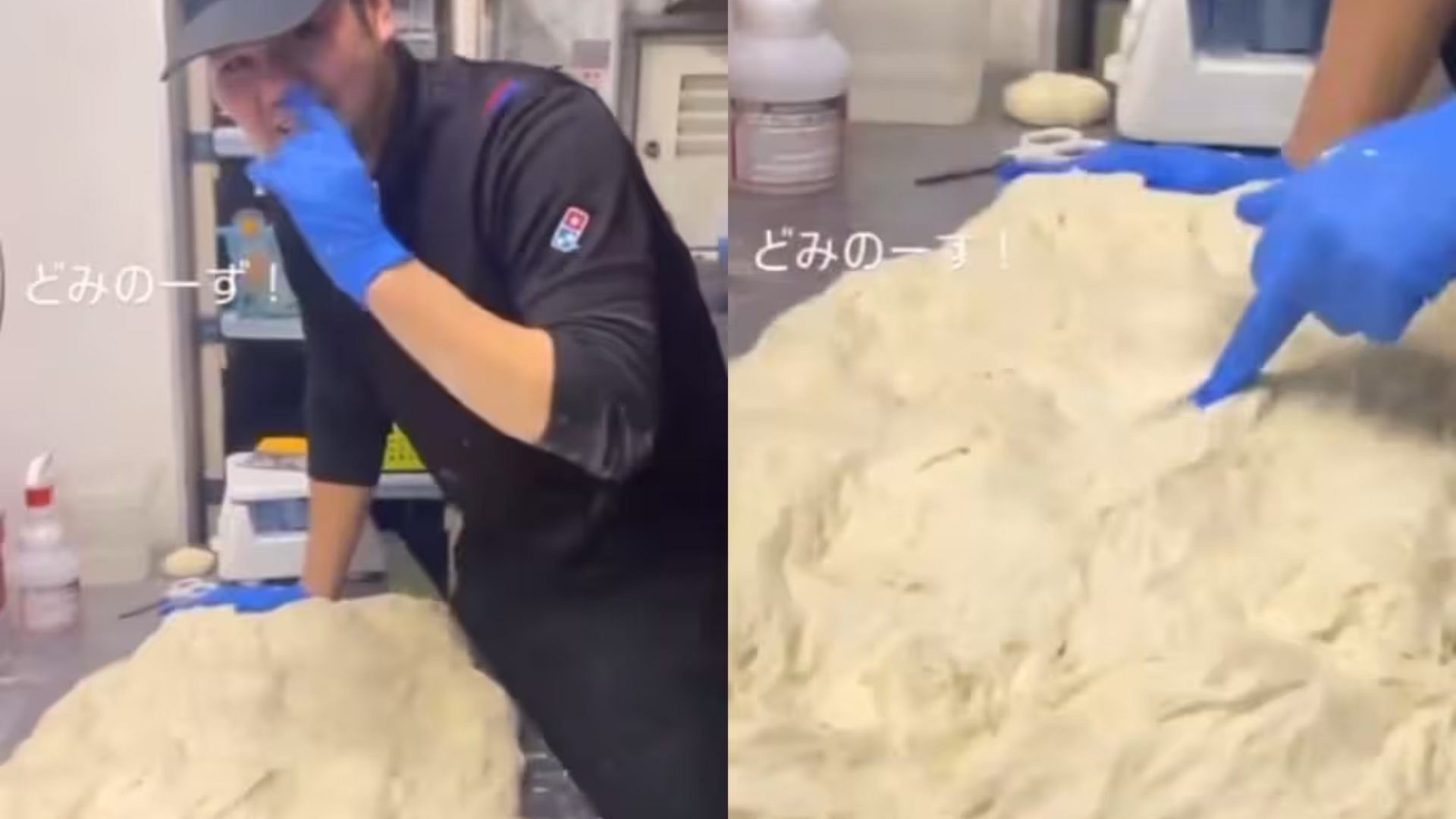 Video: Japan Domino's employee picks nose, wipes hand in pizza dough Company apologises