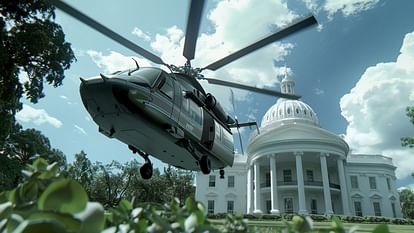 Man Stole Helicopter From President House Wander Through the Streets in Midnight News in Hindi